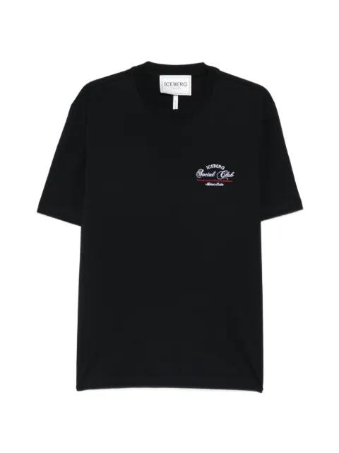 logo crew neck T-shirt by ICEBERG