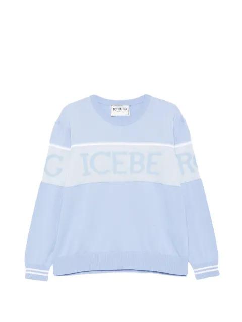 logo-detail sweatshirt by ICEBERG
