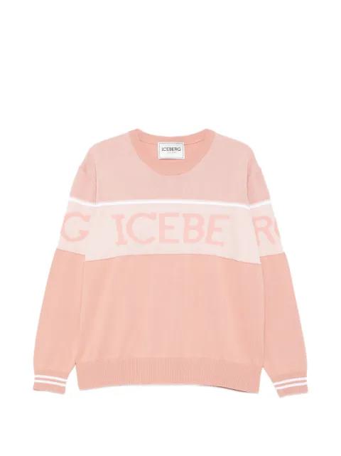logo-detail sweatshirt by ICEBERG