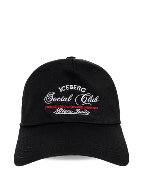 logo-embroidered baseball cap by ICEBERG
