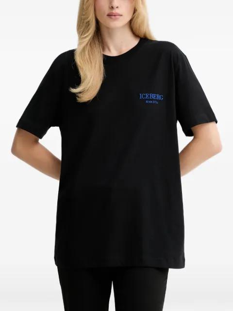 logo-embroidery T-shirt by ICEBERG