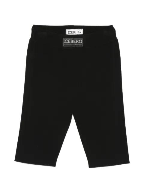 logo-patch shorts by ICEBERG