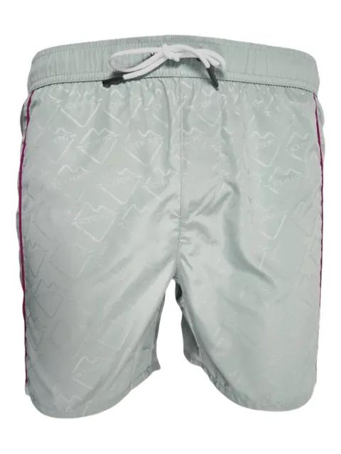 logo-pattern side-stripe swim shorts by ICEBERG