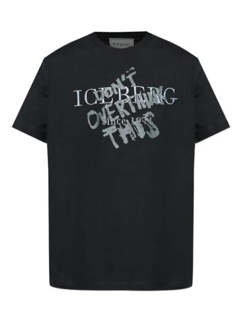 logo-print T-shirt by ICEBERG