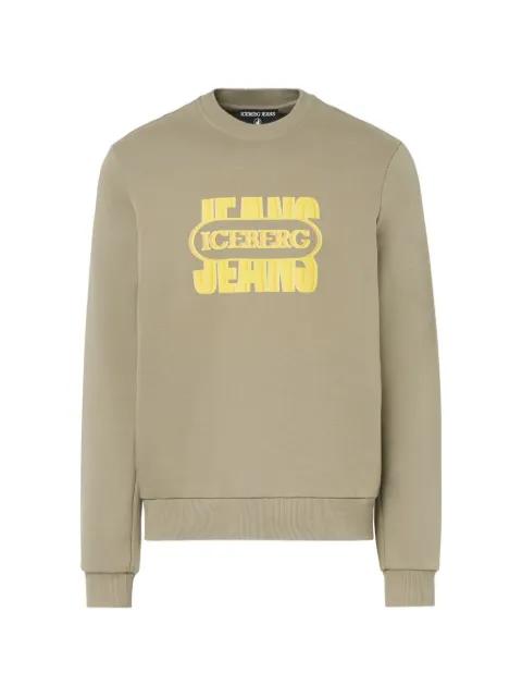 logo-print sweatshirt by ICEBERG