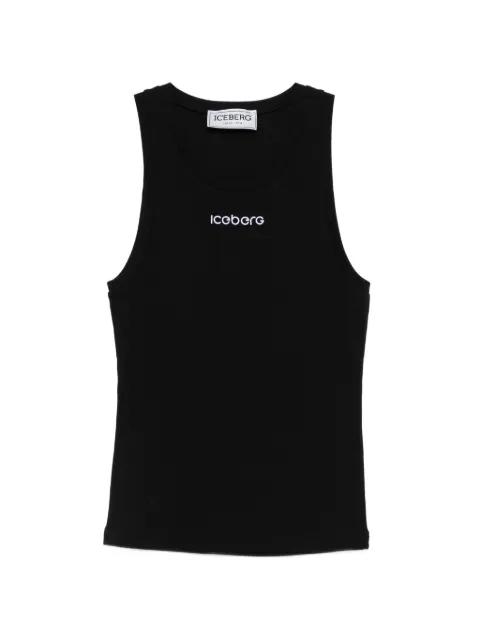 logo tank top by ICEBERG