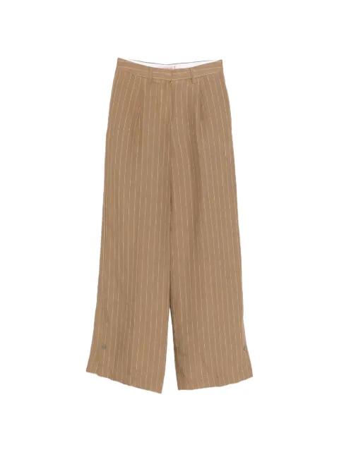 pinstripe palazzo pants by ICEBERG