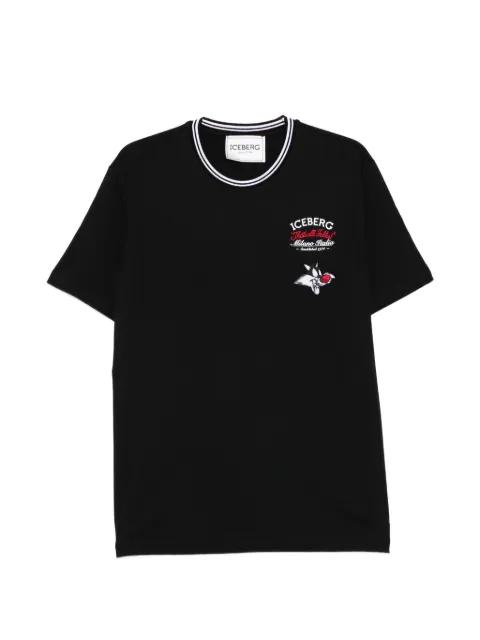 ringer graphic T-shirt by ICEBERG
