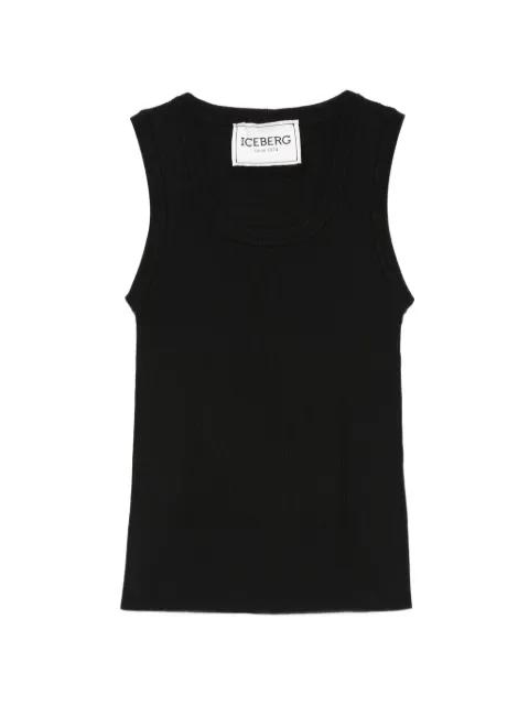 scoop-neck tank top by ICEBERG