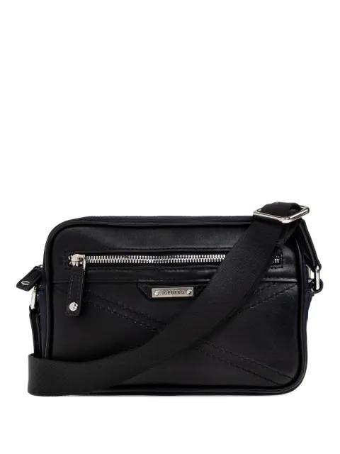zip-detail shoulder bag by ICEBERG
