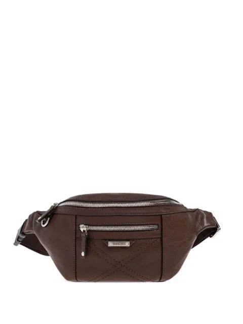 zip leather belt bag by ICEBERG