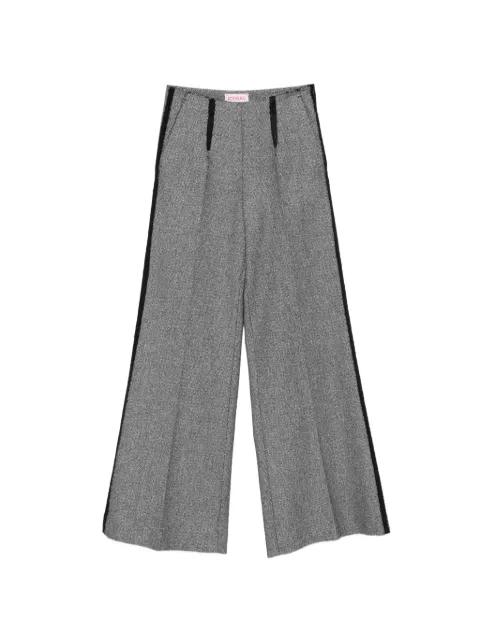 zip palazzo pants by ICEBERG