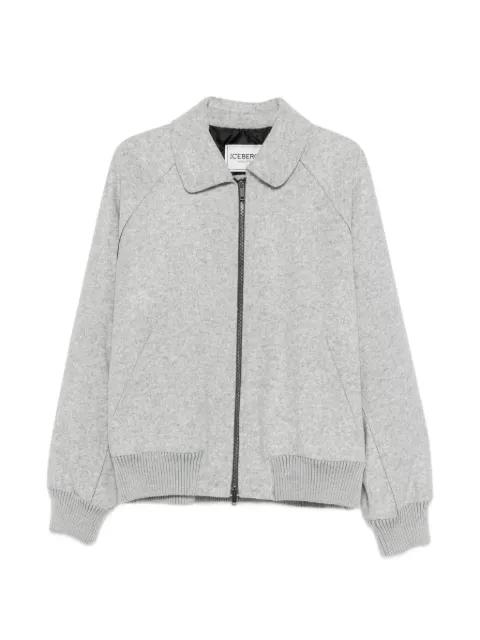 zip-up bomber jacket by ICEBERG