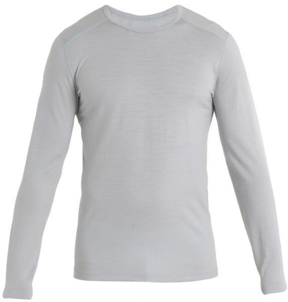 200 Oasis Long-Sleeve Crewe Move to Natural Base Layer Top by ICEBREAKER