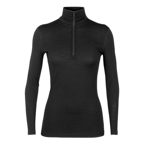 200 Oasis Long-Sleeve Half-Zip Base Layer Top by ICEBREAKER