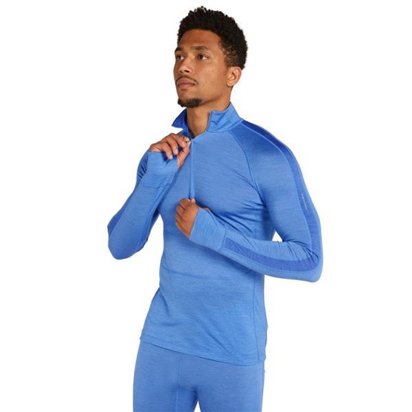 Merino 125 ZoneKnit Long-Sleeve Half-Zip Base Layer Top by ICEBREAKER