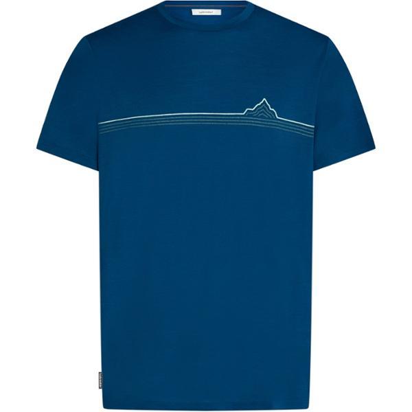 Merino 150 Tech Lite Range Stripes T-Shirt by ICEBREAKER