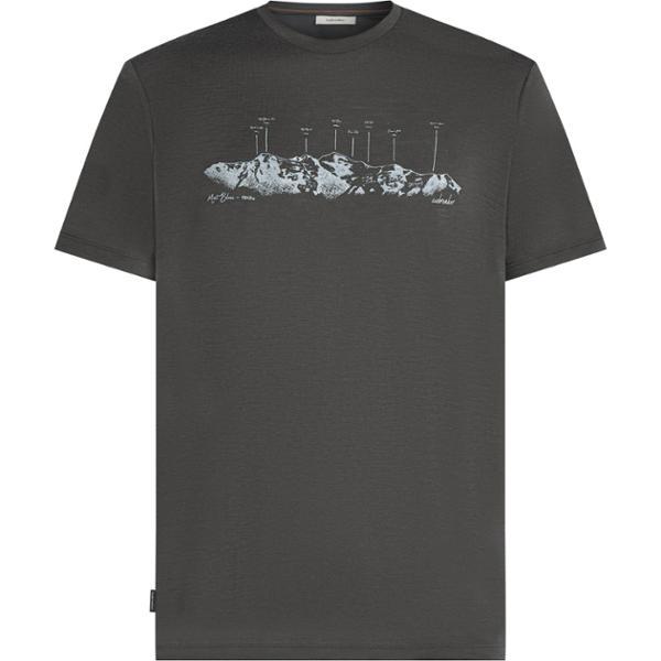 Merino 150 Tech Lite The Peaks T-Shirt by ICEBREAKER