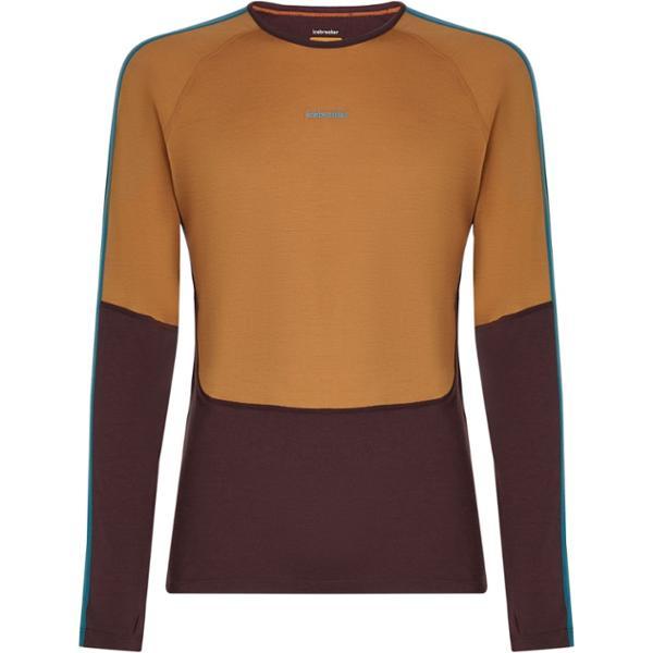 Merino 200 Oasis Long-Sleeve Crewe Base Layer Top by ICEBREAKER Merino 200 Oasis Long-Sleeve Crewe Base Layer Top by ICEBREAKER