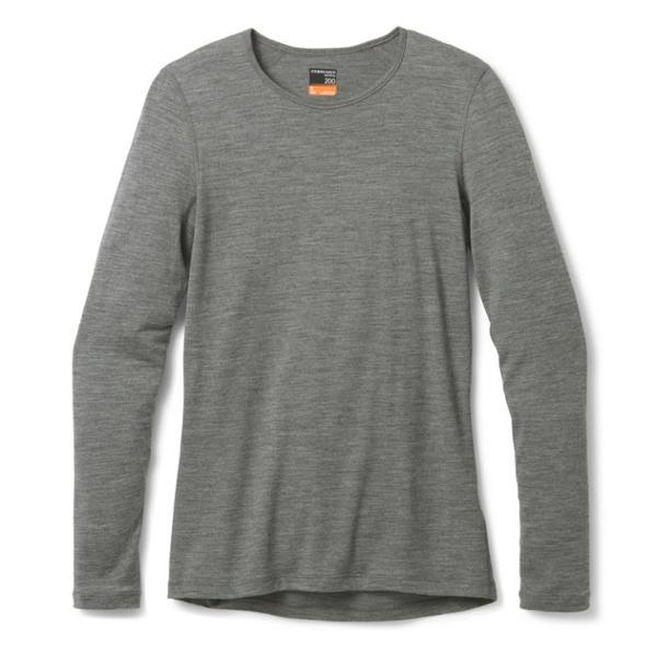Merino 200 Oasis Long-Sleeve Crewe Thermal Top by ICEBREAKER