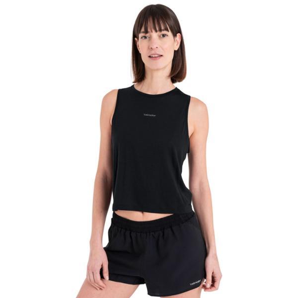 Merino Blend 125 Cool-Lite Speed Tank Top Motion AOP by ICEBREAKER