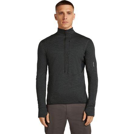 Merino Blend 200 RealFleece Descender LS 1/2-Zip Top by ICEBREAKER