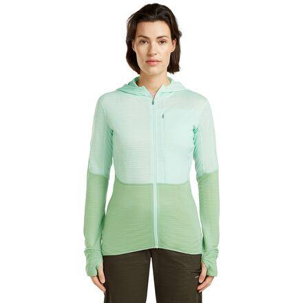 Merino Blend 200 RealFleece Descender Zip Hoodie by ICEBREAKER