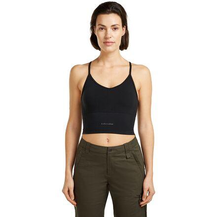 Merino Blend 260 Seamless Rib Strappy Tank Top by ICEBREAKER
