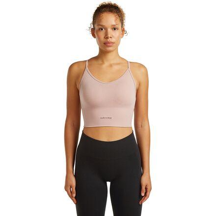 Merino Blend 260 Seamless Rib Strappy Tank Top by ICEBREAKER