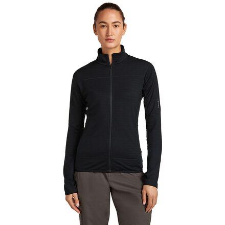 Merino Blend 300 RealFleece Descender Zip Jacket by ICEBREAKER