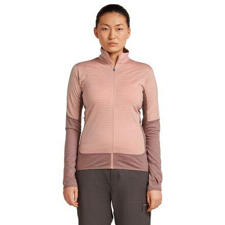 Merino Blend 300 RealFleece Descender Zip Jacket by ICEBREAKER