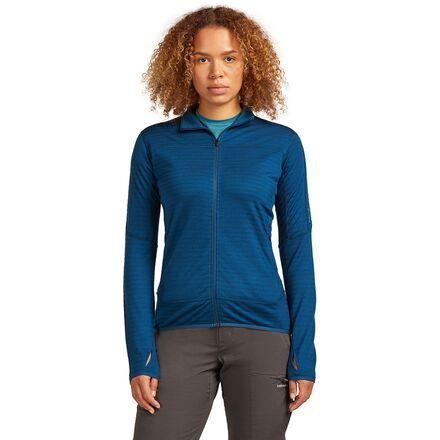 Merino Blend 300 RealFleece Descender Zip Jacket by ICEBREAKER