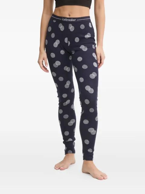 polka-dot leggings by ICEBREAKER