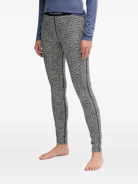 printed leggings by ICEBREAKER