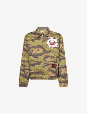 Camouflage Work Cotton Jacket by ICECREAM