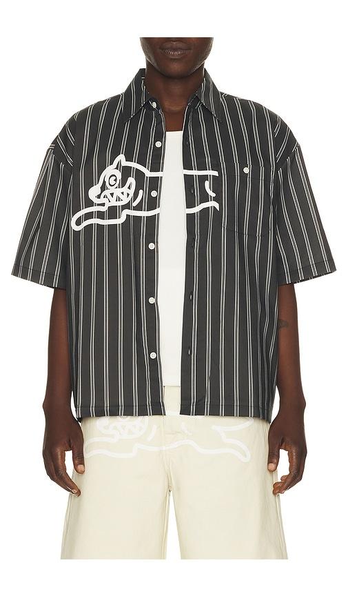 ICECREAM Boost Button Up Shirt in Black by ICECREAM
