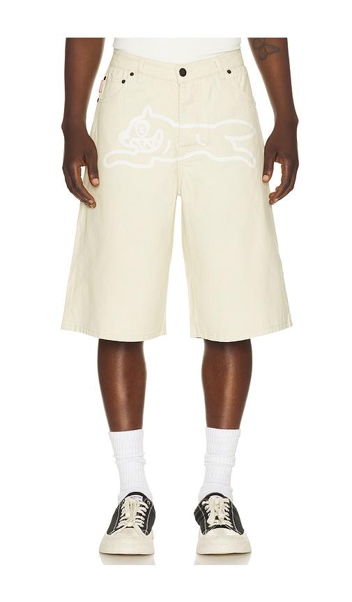 ICECREAM Fenton Shorts in Cream by ICECREAM