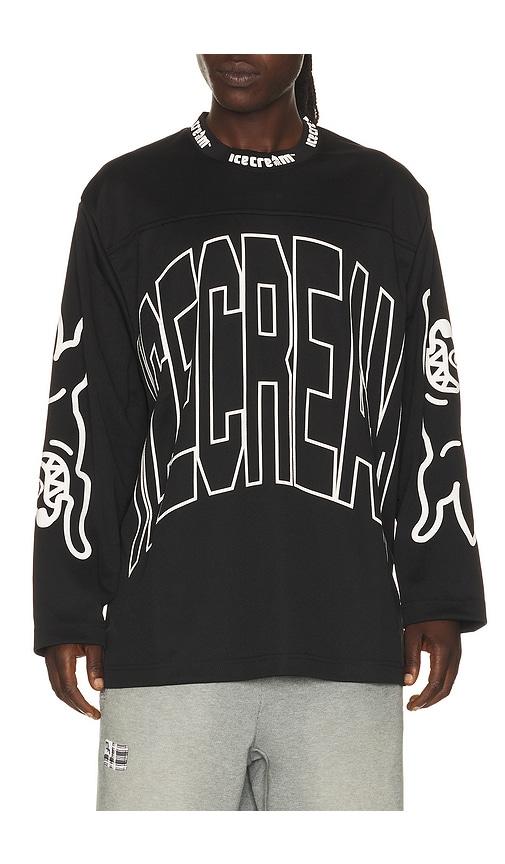 ICECREAM Hyperdrive Long Sleeve Jersey in Black by ICECREAM
