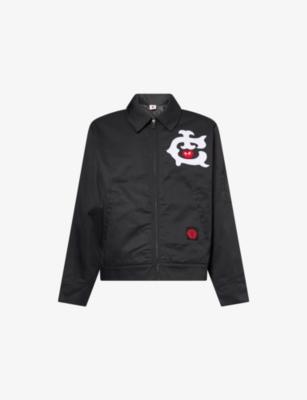 OG Work Logo-Embroidered Cotton Blend Jacket by ICECREAM