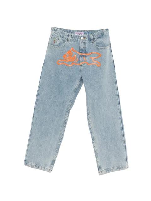 Running Dog Double Scoop graphic jeans by ICECREAM
