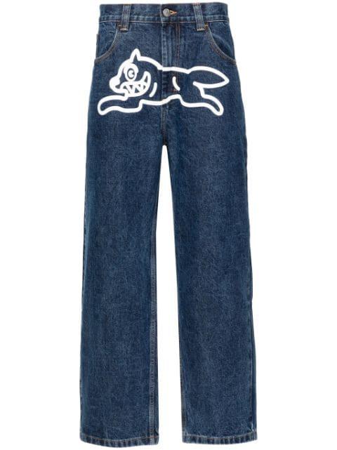 Running Dog Double Scoop straight jeans by ICECREAM