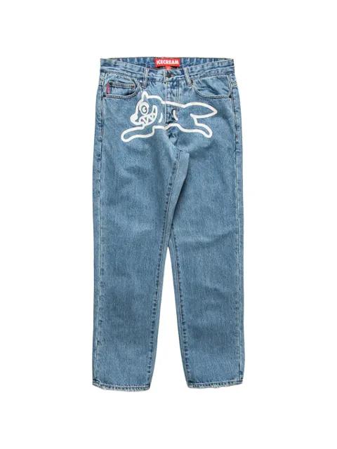 Running Dog arrow graphic-print jeans by ICECREAM