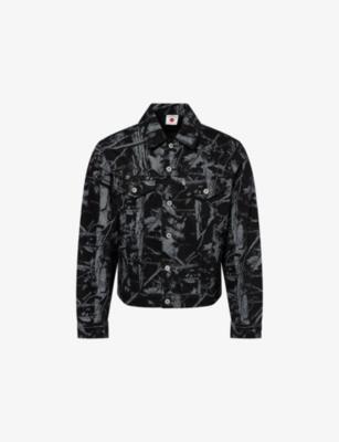 Tree Camo Regular-Fit Denim Trucker Jacket by ICECREAM