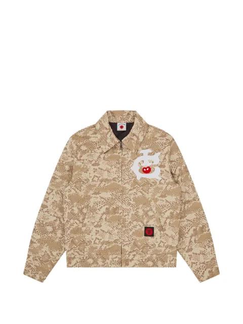camouflage-print shirt jacket by ICECREAM
