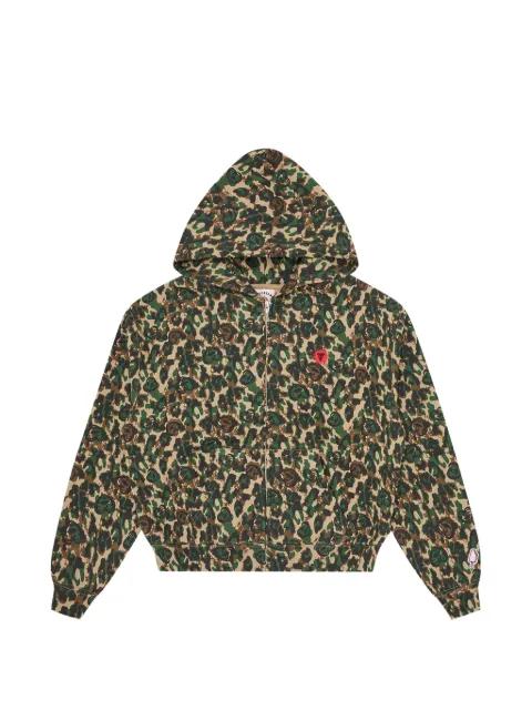 camouflage zip-up hoodie by ICECREAM