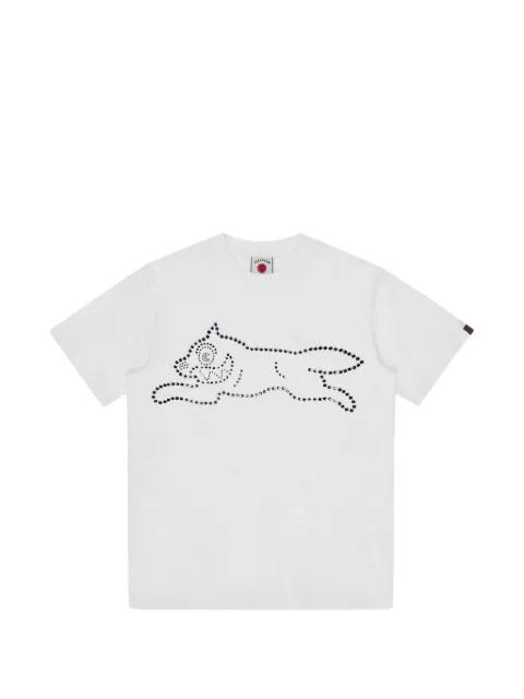 crystal graphic round-neck T-shirt by ICECREAM