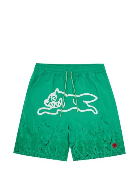 graphic-print shorts by ICECREAM