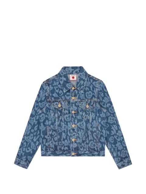 logo-appliqué denim jacket by ICECREAM