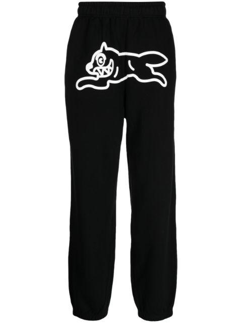 logo-print cotton track pants by ICECREAM