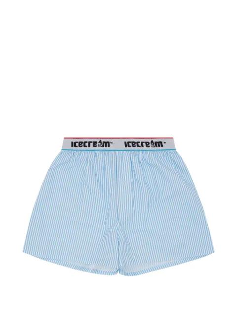 logo-waistband shorts by ICECREAM